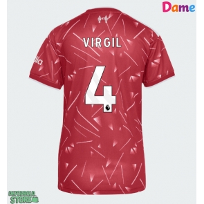Liverpool Virgil van Dijk #4 Replika Hjemmebanetrøje Dame 2026-27 Kortærmet